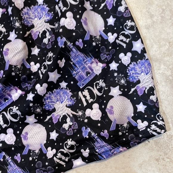 NEW! Disney 100 Years Of Wonder Anniversary Knit Athletic Skort L - Picture 6 of 7